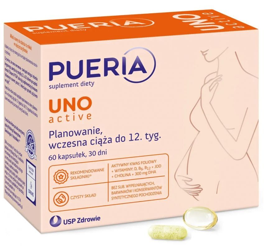 Pueria Uno Active 60 capsules