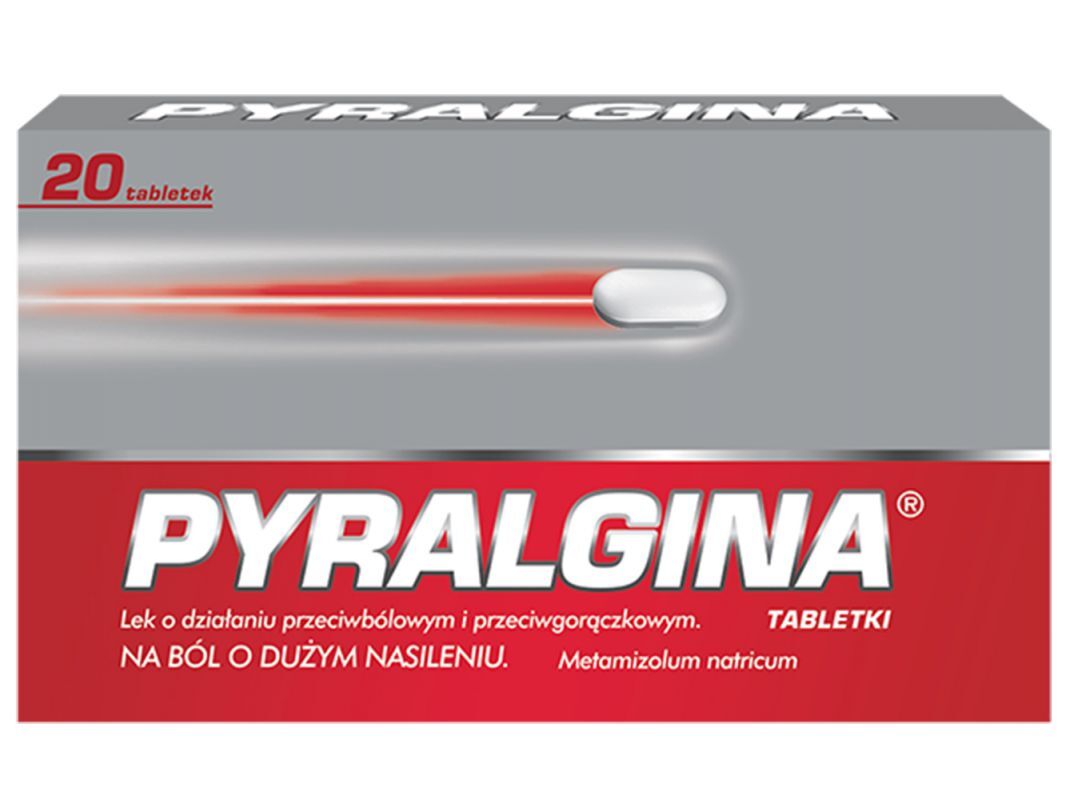 Pyralgina 500 mg 20 tablets