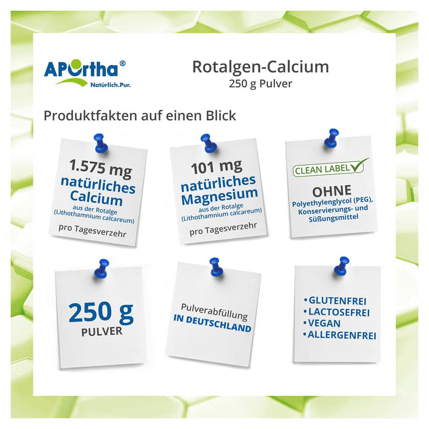 Red Algae Calcium vegan powder