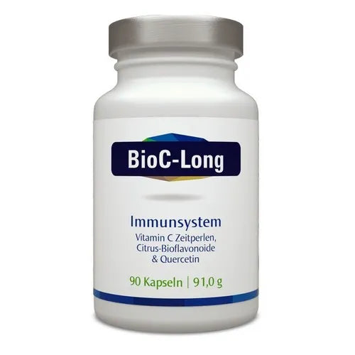 Reduction of fatigue, BIOC-LONG Vit.C retard bioflavonoids Quercetine Immunesystem
