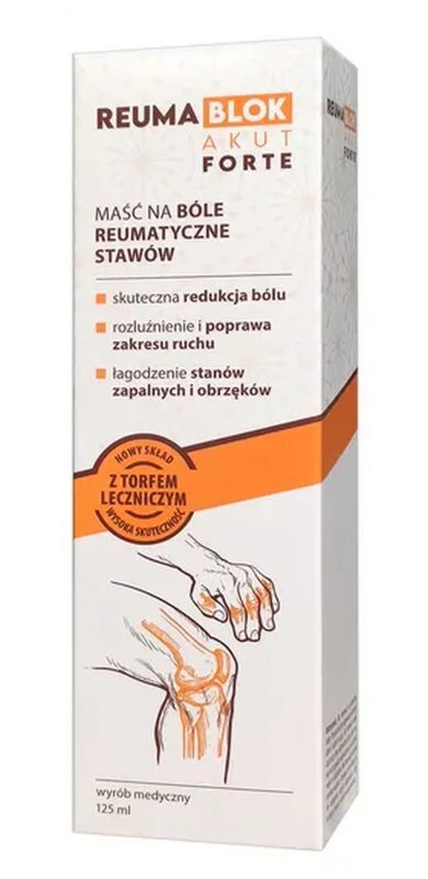 Rheumatic joint pain, Reumablok Akut Forte ointment