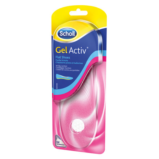 SCHOLL GelActiv insoles for flat shoes
