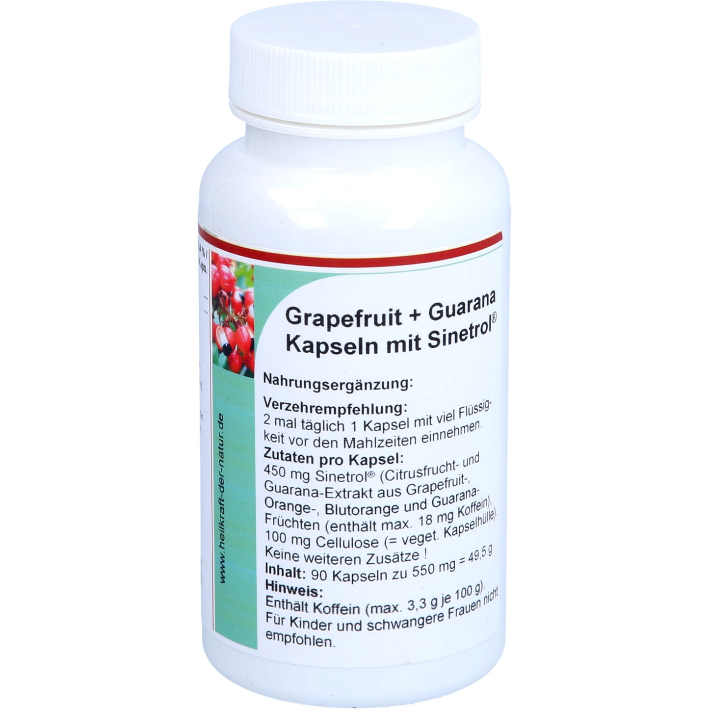 SINETROL Grapefruit+Guarana capsules