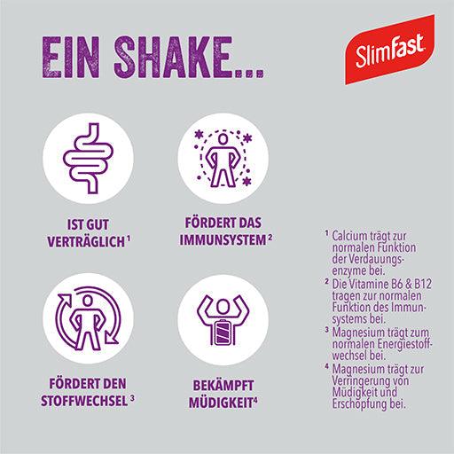 SLIM FAST powder sample pack mixed