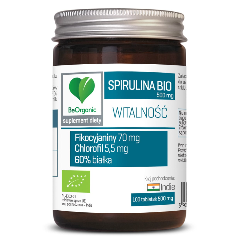 SPIRULINA BIO 500 mg x 100 tablets