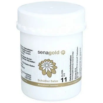 Schüssler Salt Senagold No. 11 Silicea D12 Tabl. (4x1000) 4000 pcs