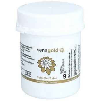 Schüssler Salt Senagold No. 9 Natrium phosphoricum D6 Tabl. (4x1000) 4000 pcs