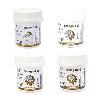 Schüssler Salts Radiant in the Sun Treatment with 3,6,8,10 (4x400) 1600 pcs