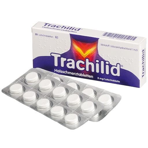 Sore throat, TRACHILID throat lozenges