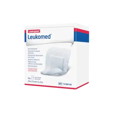 Sterile wound dressing, LEUKOMED sterile plasters 8x10 cm