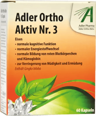 Strong immune system, IRON, Ortho Active Capsules No.3