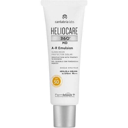Sunscreen for Rosacea and Redness-Prone Skin, HELIOCARE 360° AR Emulsion SPF 50+