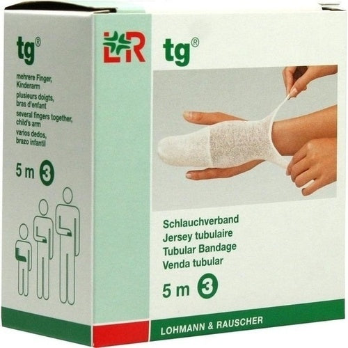 TG Tube Bandage Size 3 5 m white