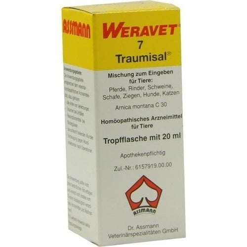TRAUMISAL 7 drops vet. 20 ml