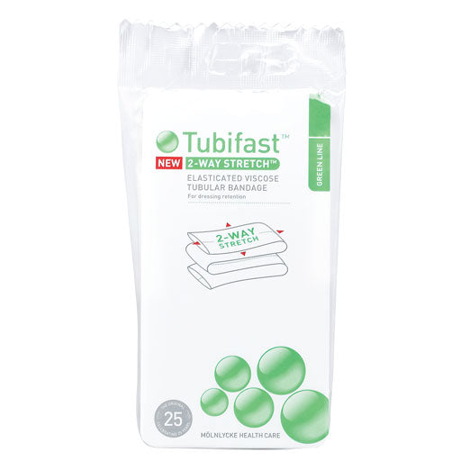 TUBIFAST 2-Way Stretch 5 cmx1 m green