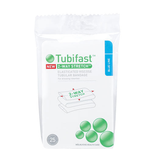TUBIFAST 2-Way Stretch 7.5 cmx10 m blue