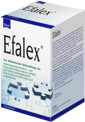 Treatment of attention deficit disorder (ADHD), EFALEX capsules UK