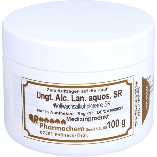 UNGUENTUM ALCOHOLUM lanae aquosum SR 100 g