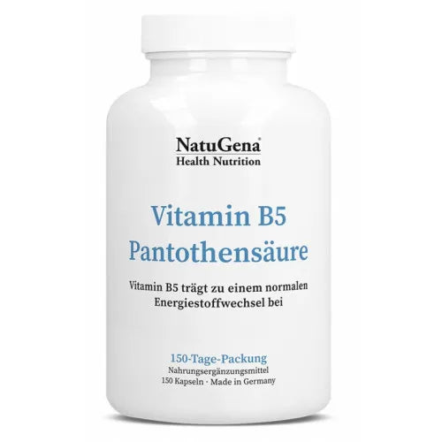 Vitamin B5 Pantothenic Acid, 200mg - 180 vegan caps main image 1