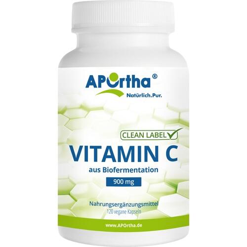 VITAMIN C 900 mg from biofermentation capsules 120 pcs