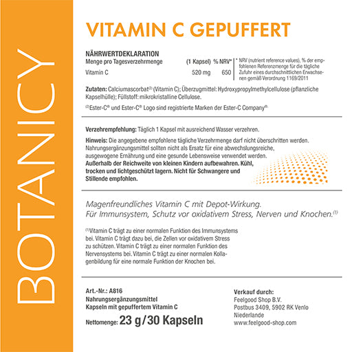 VITAMIN C BUFFERED capsules