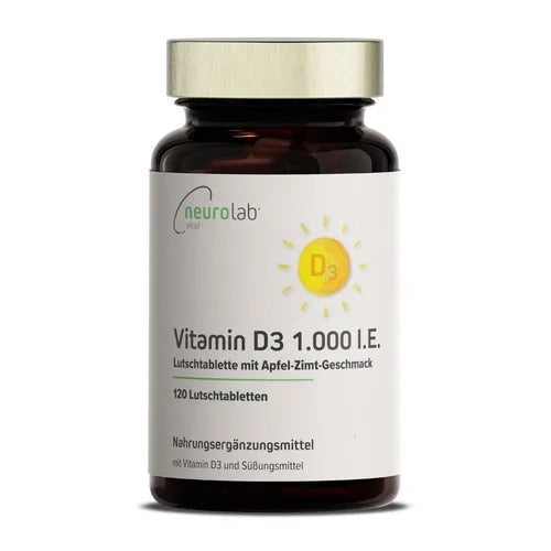 VITAMIN D3 1,000 IU Lozenges 120 tablets