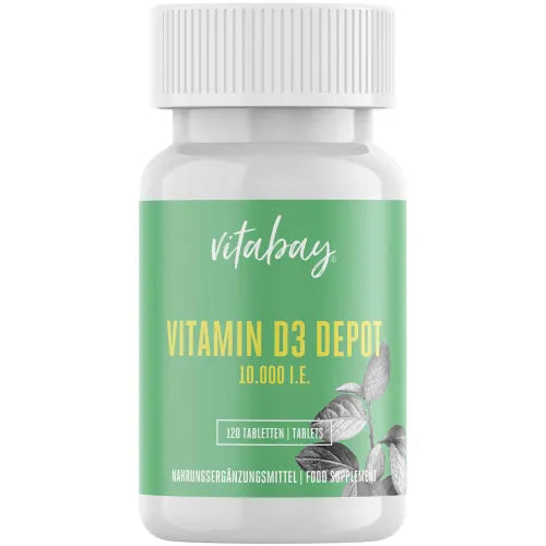 VITAMIN D3 DEPOT 10,000 IU cholecalciferol tablet 120 pcs