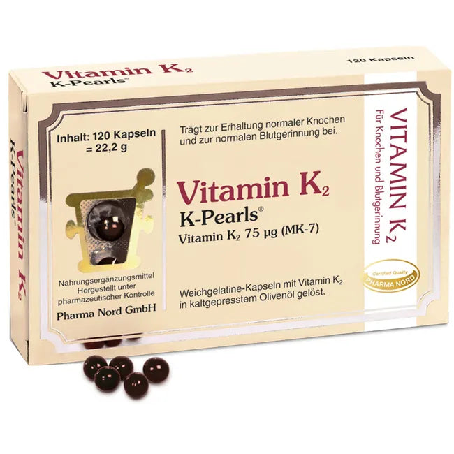 VITAMIN K2 K-PEARLS Soft Capsules 120 count