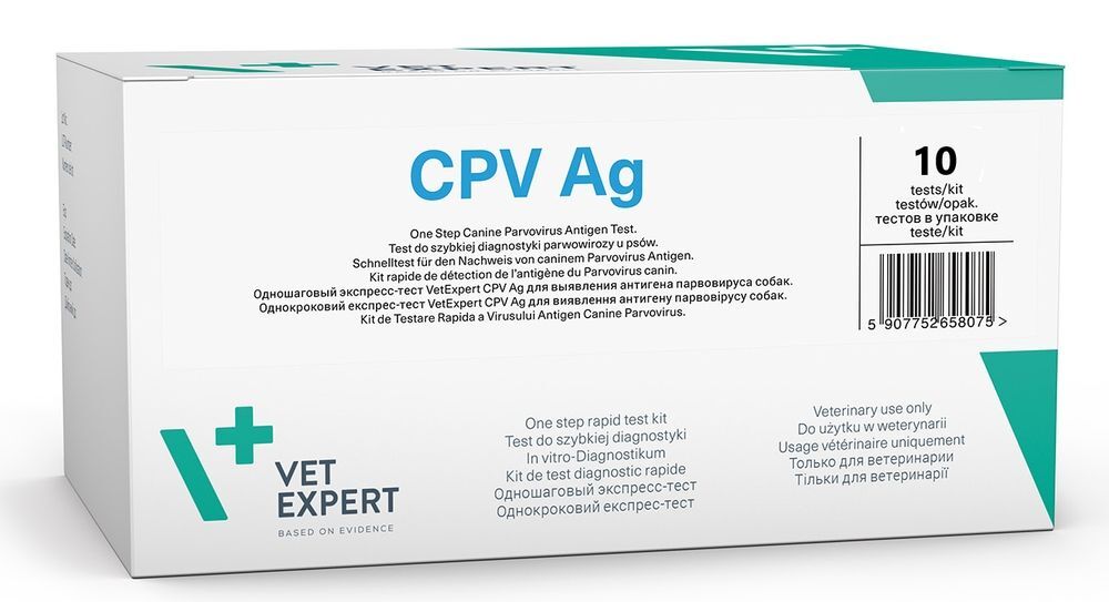 VetExpert Rapid CPV Ag Test for rapid diagnostics UK