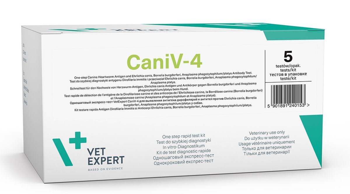 VetExpert Rapid CaniV-4 Test Rapid diagnostic test UK