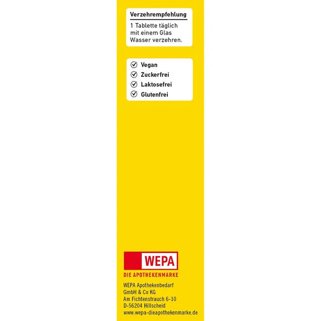 WEPA Magnesium 400 DEPOT+B6 tablets
