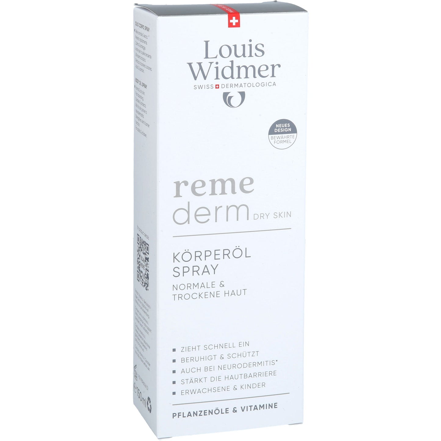 WIDMER Remederm dry Skin Body Oil Spray