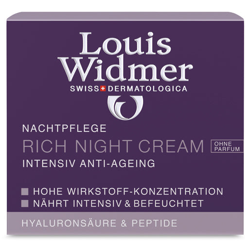 WIDMER Rich Night Cream unscented