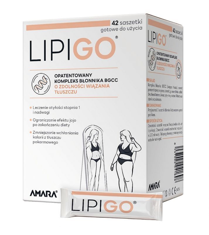 Weight management, fat absorption limit AMARA LipiGo