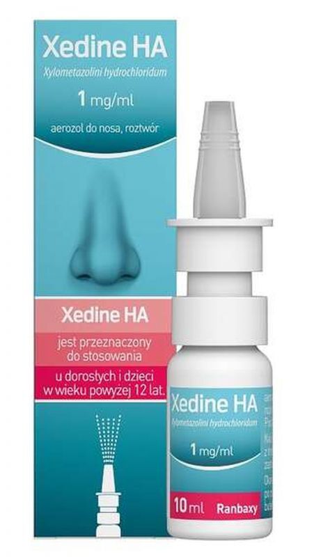 Xedine HA 1mg-ml nasal spray 10 ml