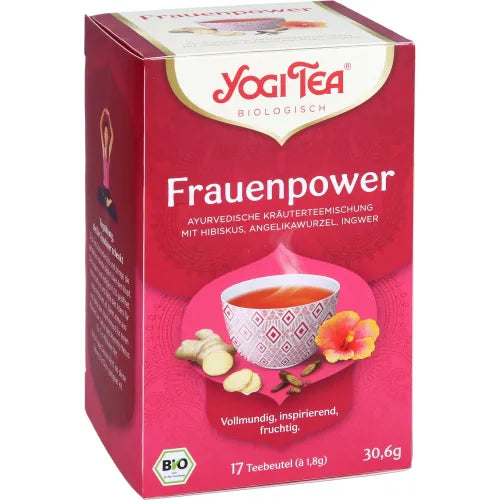 YOGI TEA Women's Power Organic Filter Bags 17 x 1.8 g
