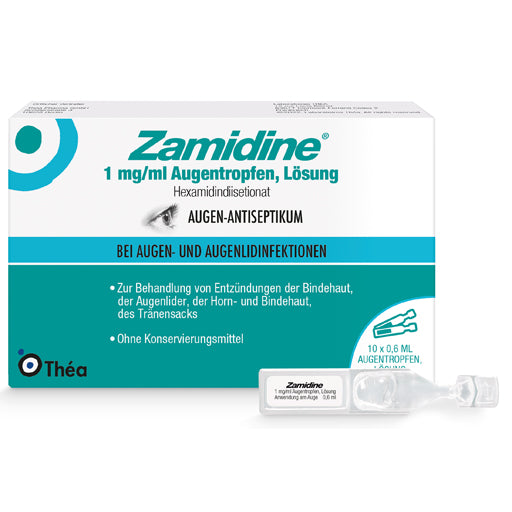 ZAMIDINE 1 mg eye drops multidose containers
