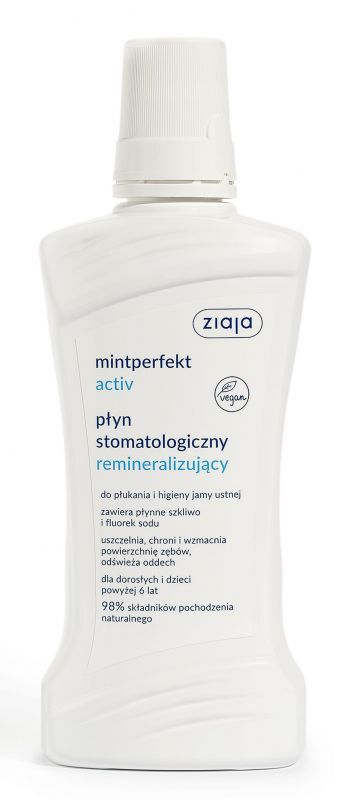 ZIAJA MINTPERFEKT ACTIV Remineralizing dental fluid 500 ml