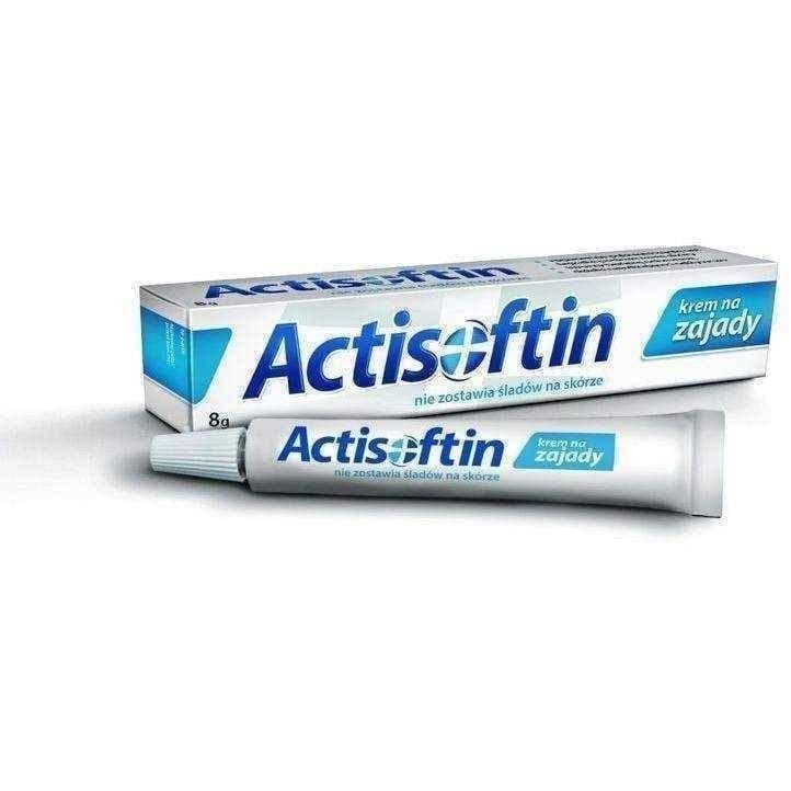 ACTISOFTIN Lip Cream 8g Fester Cracking of Lips Krem, dry lips treatment, chapped lips remedy UK
