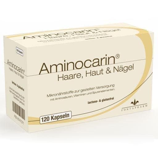 AMINOCARIN capsules 120 pcs Diffuse hair loss, hydrolyzed collagen UK