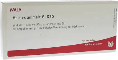 APIS EX animale GL D 30 ampoules UK