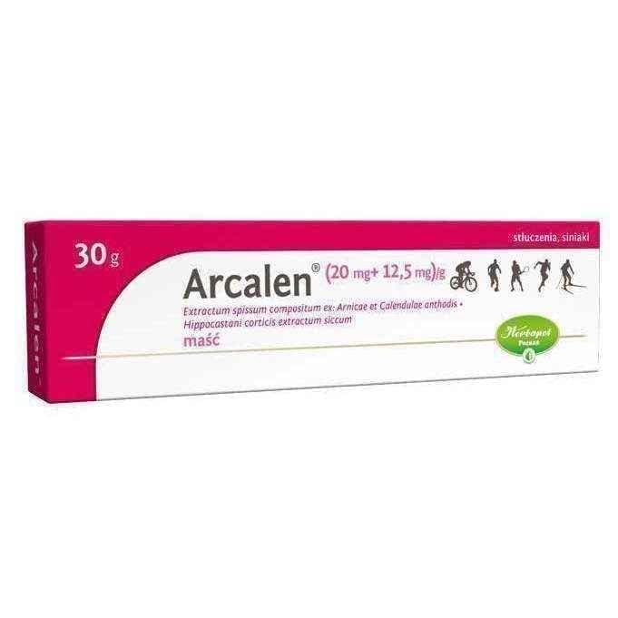 ARCALEN ointment, hematoma, bruises UK