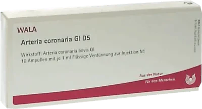ARTERIA CORONARIA GL D 5 ampoules UK