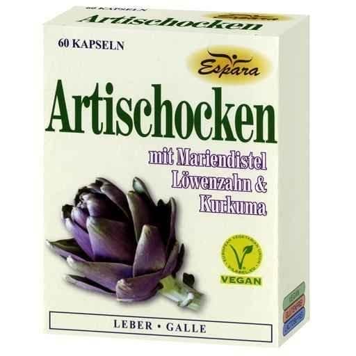 ARTICHOKE CAPSULES 60 pcs ARTISCHOCKEN UK
