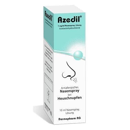 AZEDIL, azelastine hydrochloride nasal spray UK