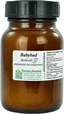 BABY BATH, Tangerine, rose, sandalwood, vanilla, jojoba wax, sea salt dead sea UK