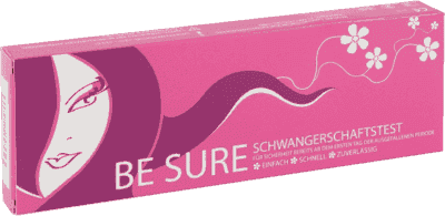 BE SURE pregnancy test UK