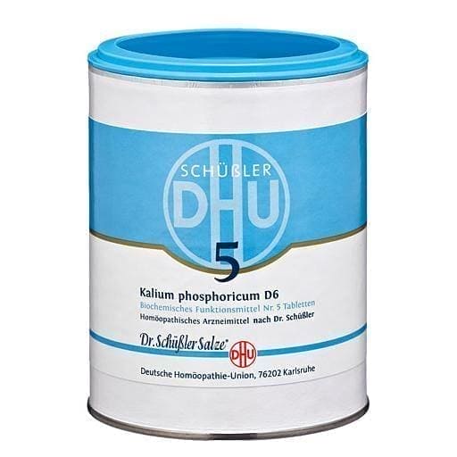 BIOCHEMICAL DHU 5 Kalium phosphoricum D 6 tablets UK