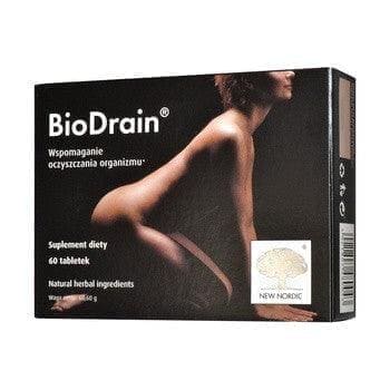 BIODRAIN x 60 tablets, bio drain, cleanse the body UK