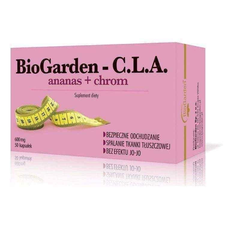 Biogarden - CLA pineapple + chrome x 50 capsules, how to lose weight fast UK